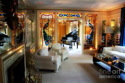 Elvis Presleys Living Room Photograph By Carlos Diaz Fine Art America