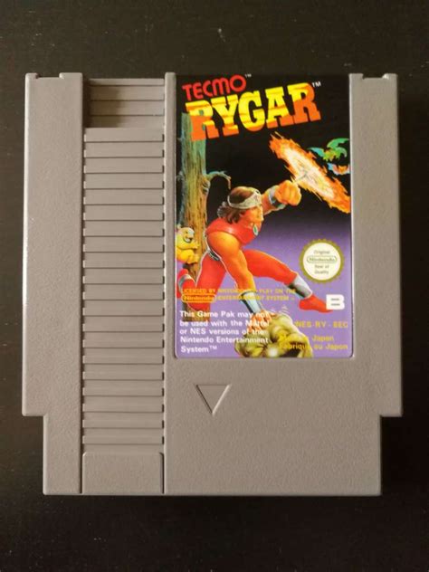 rygar action adventure nes nintendo classicgamestorech