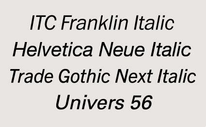 italics fontscom