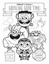 Coloring Gonoodle Halloween Pages Noodle Go Sheets Choose Board Champ Inspiration Template sketch template