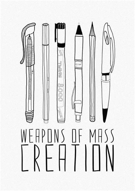 weapons of mass creation arts and crafts nerd pinterest