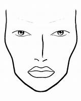 Maquillage Visage Vierges Mac Croquis Spectacle Vierge Facechart Lolie Sourcils Partager sketch template