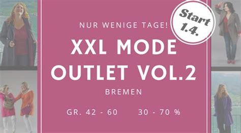 xxl mode outlet im april  bremen xxl mode tipps