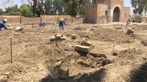 wwii cemetery  iraq restored  decades  destruction