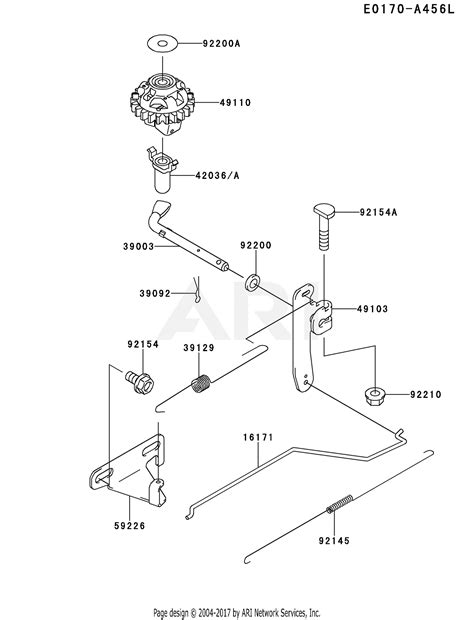kawasaki fjv bm  stroke engine fjv parts diagram  control