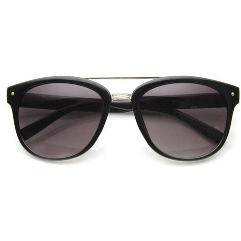 Dapper Gq Mens Crossbar Square Aviator Fashion Sunglasses 8962