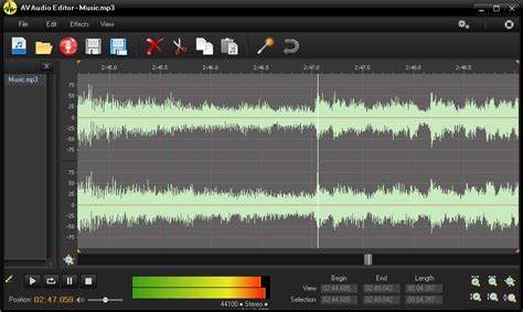 av audio editor lets  easily tweak  convert   files