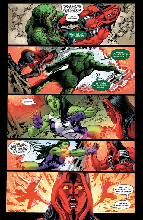 Red She Hulk 009 Viewcomic Reading Comics Online For