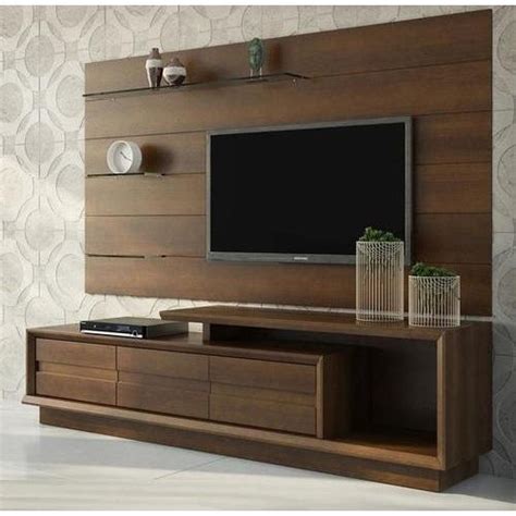 wooden tv unit length  feet rs  piece decor