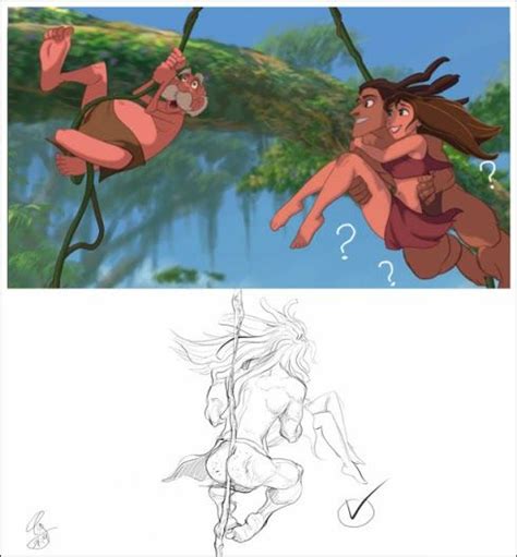 Tarzan And Jane Funny Cartoon In 2020 Tarzan Funny