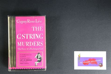 💎gypsy rose lee the g string murders story burlesque girl barbara