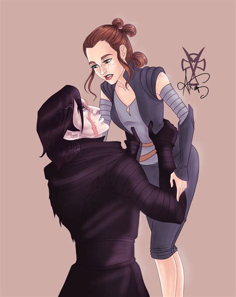 Kylo And Rey By Ax25 On Deviantart
