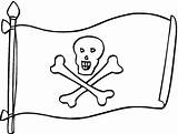Template Pirate Flag Coloring Blank Jolly Roger Clipart Own Pirates Colouring Freecoloringpagefun Clipartbest Outline Pages Clip Cliparts sketch template