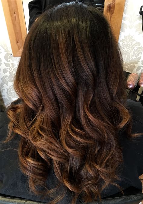 dark chocolate  chestnut ombre hair color pastel light hair color