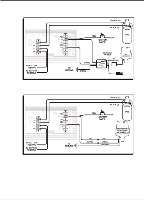 msd al  wiring diagram wiring expert group