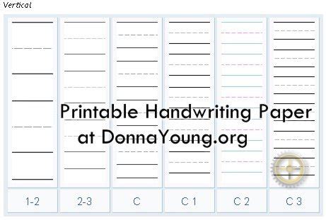 handwriting paper