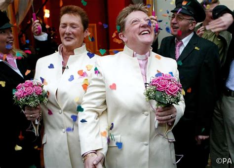 a year since uk s first same sex marriages there s a long way still to go