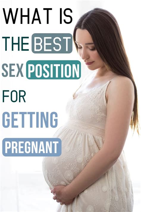 what is the best sex position for getting pregnant