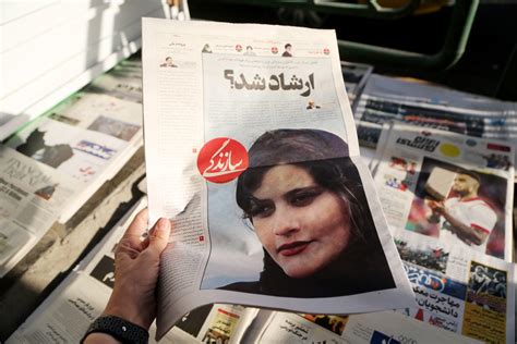 iran protests  mahsa amini death  morality police custody support  women