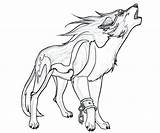 Wolf Coloring Pages Wolves Anime Pup Howling Wings Head Pack Scary Drawing Printable Tribal Printables Color Getcolorings Winged Werewolf Getdrawings sketch template