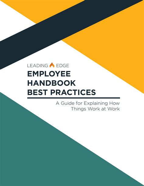 employee handbook  practices leading edge