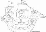 Piratenschiff Malvorlage Sharky Capt Nadines Kostenlose sketch template