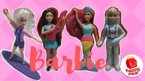 Mcdonald S Happy Meal Barbie April 2019 Toys Youtube