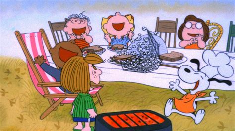 charlie brown thanksgiving  backdrops