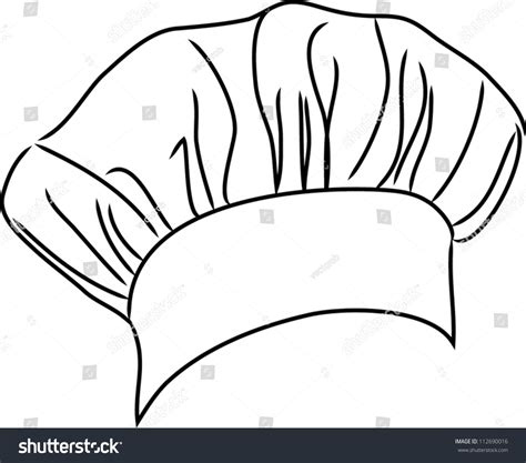 chef hat coloring page boringpopcom