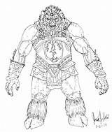 Ganon Ganondorf sketch template