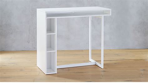 public white  high dining table cb