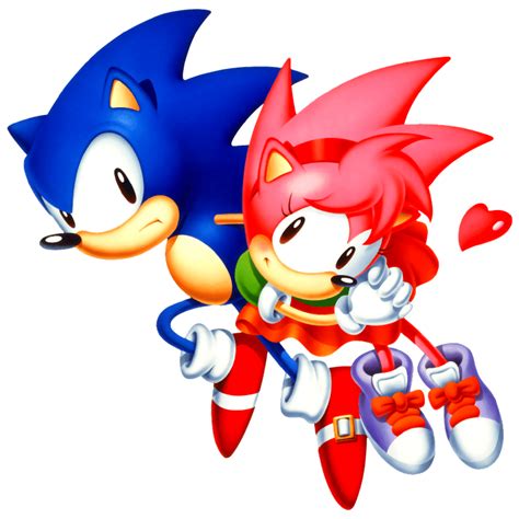 Sonic Cd With Sonic Amy Rose Gallery Sonic Scanf