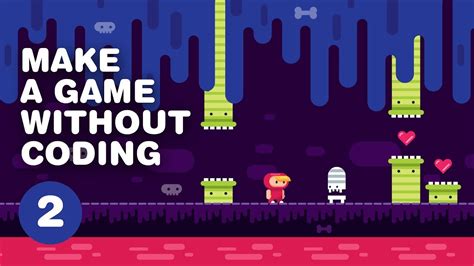 how to make a video game without coding 2d platformer construct 3