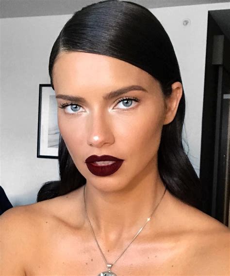 adriana lima s best beauty looks from the past year savoir flair