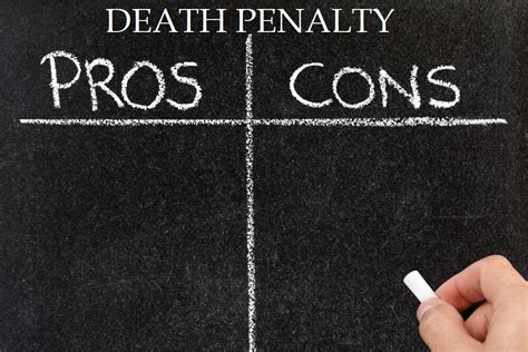 death penalty pros  cons