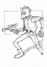 Greedo Wars Star Draw Somewhere Solo Going Old Urge Lately Bash Feeling Poor Stuff Had Been School Some So sketch template