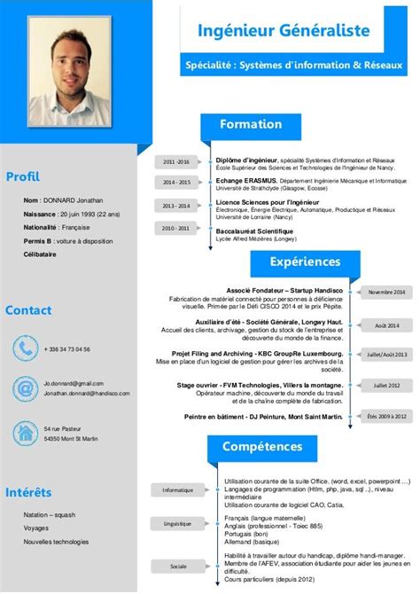 donnard jonathan cv  professional resume template downloadable