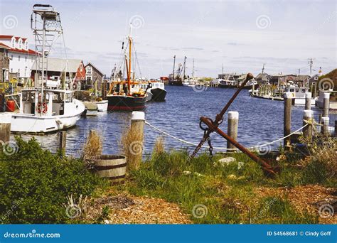 fishing village  massachusetts editorial photo image  ocean