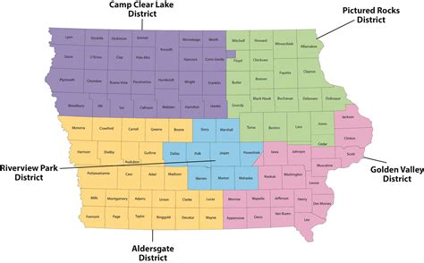 iowa conference districts