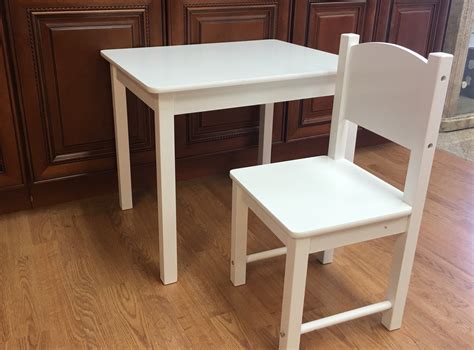 childrens table  chairs set kids wood table   chairs set