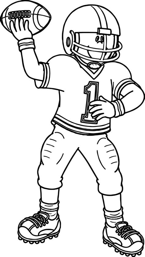 football player printable