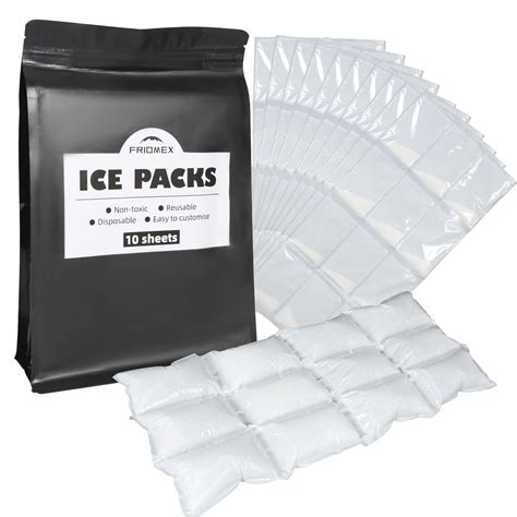 buy friomex dry ice packs  shipping   frozen items fresh  disposable ice packs