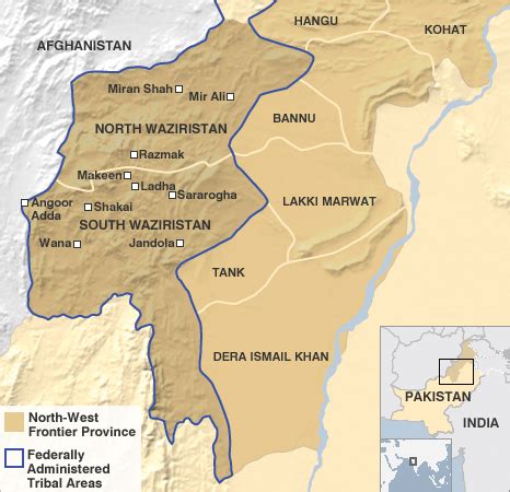 bbc news profile pakistans troubled waziristan region
