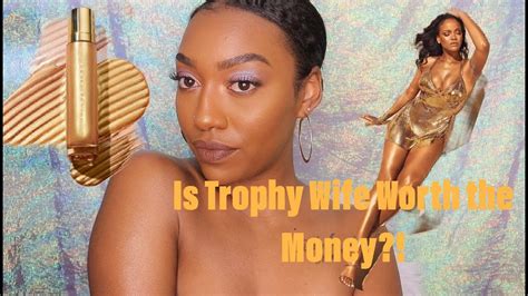 new fenty beauty trophy wife body lava try on review is it worth the