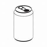 Coke Cans sketch template