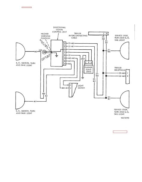 figure   directional signal system solid state wiring diagram
