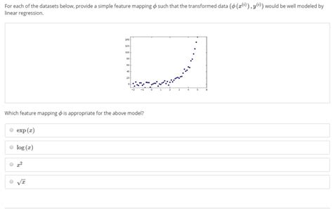 solved  linear regression  regularization    cheggcom