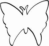 Outlines Animal Outline Coloring Butterfly Printable Colouring Templates Template Para sketch template