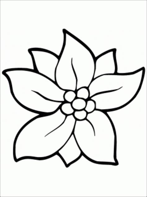 easy  print flower coloring pages tulamama flower coloring