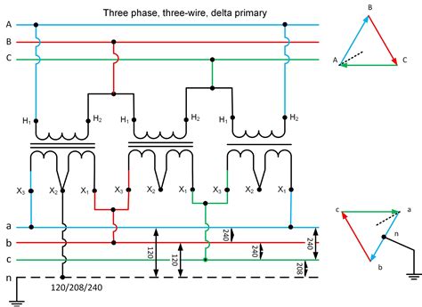 volt transformer wiring diagram